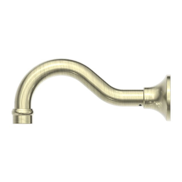 Nero York Basin/Bath Spout Only Aged Brass