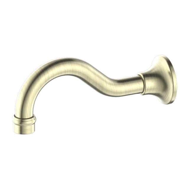 Nero York Basin/Bath Spout Only Aged Brass