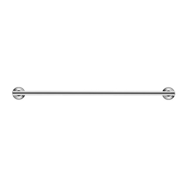 Nero York Single Towel Rail 600mm Chrome