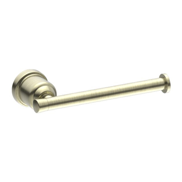 Nero York Toilet Roll Holder Aged Brass