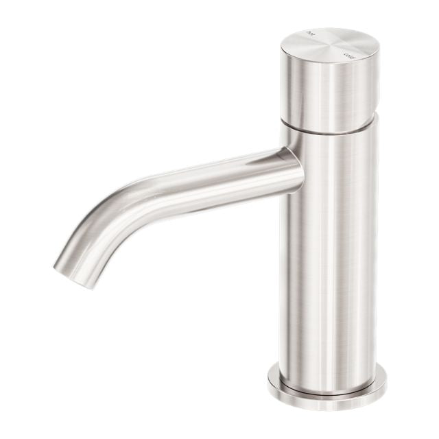 Nero Zen SS316L Basin Mixer Handless Brushed Nickel