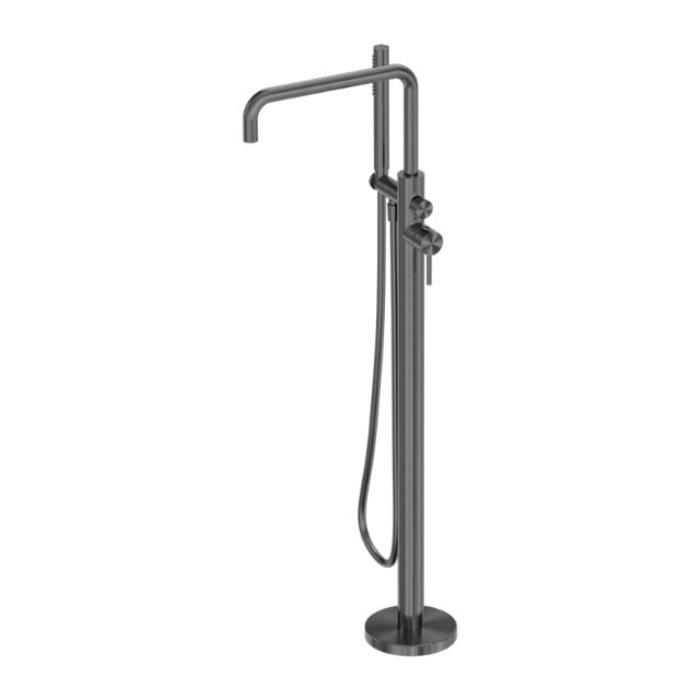 Nero Zen SS316L Freestanding Bath Mixer Graphite