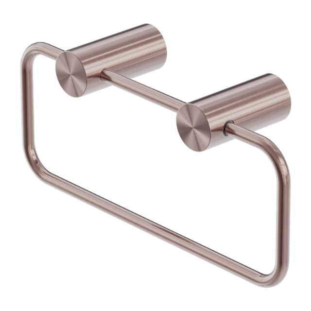 Nero Zen SS316L Hand Towel Ring Brushed Bronze