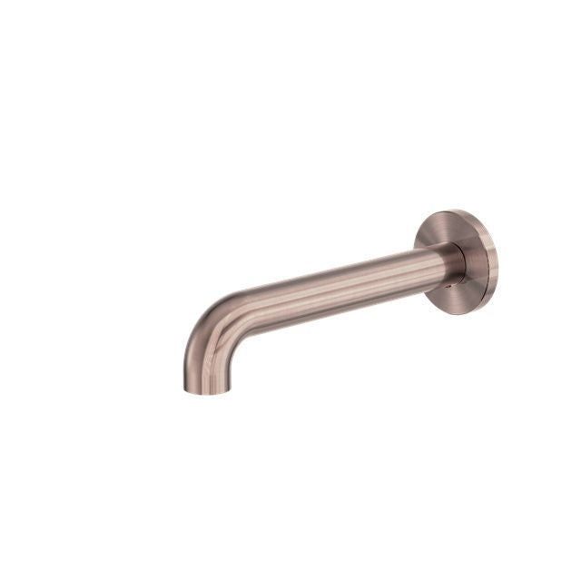 Nero Zen SS316L Round Basin/Bath Spout Only 185mm Brushed Bronze