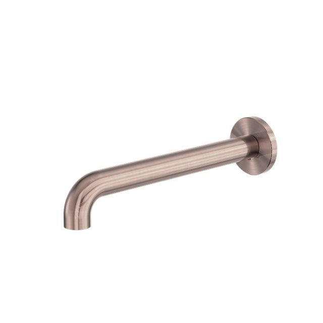 Nero Zen SS316L Round Basin/Bath Spout Only 230mm Brushed Bronze