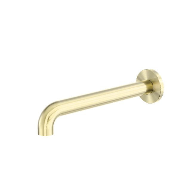 Nero Zen SS316L Round Basin/Bath Spout Only 230mm Brushed Gold
