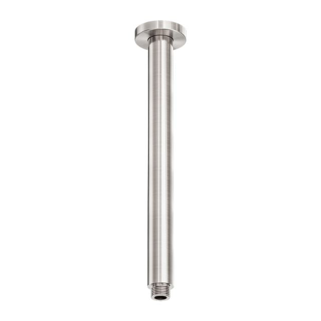 Nero Zen SS316L Round Ceiling Arm 300mm Length Brushed Nickel