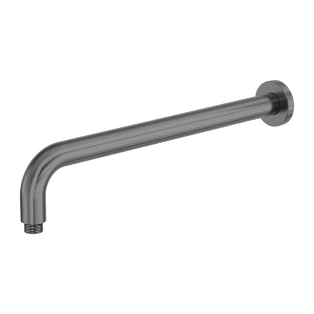 Nero Zen SS316L Round Shower Arm 400mm Length Graphite
