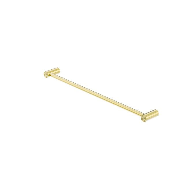 Nero Zen SS316L Single Towel Rail 600mm Brushed Gold