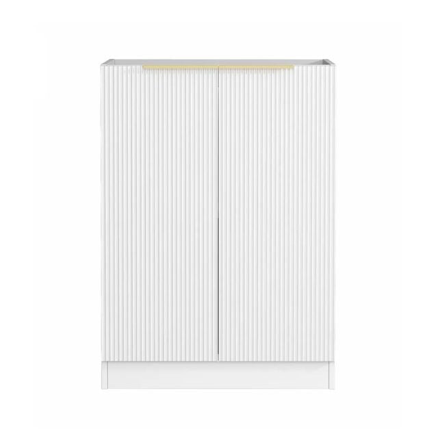 Otti Bondi 1715mm Fluted Laundry Set B - White