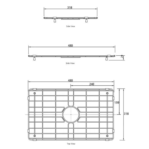 Otti Stainless Steel Protective Grid for MC-60455