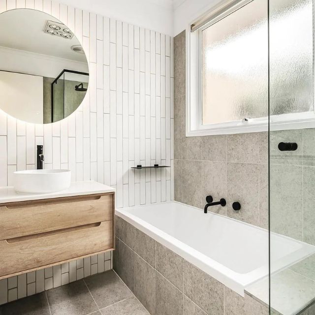 Otti Byron Wall Hung Vanity With Stone Top for Above Counter Basin