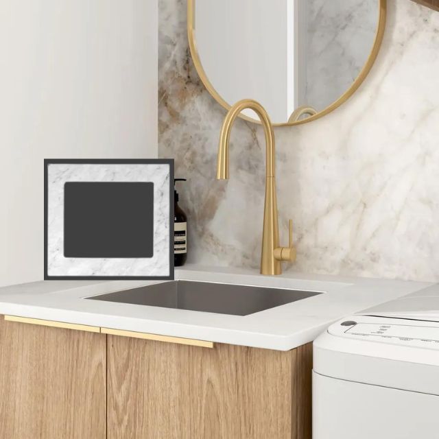 Otti Byron Natural Oak 650mm Laundry Cabinet Set