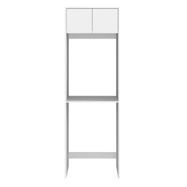 Tall Washing Machine Cabinet for Otti Hampshire 1305mm Laundry Set C - White - The Blue Space