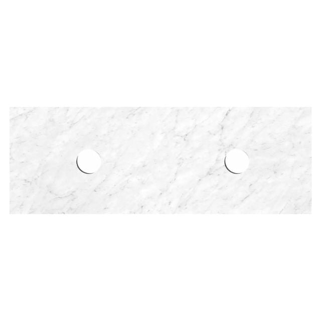 Otti Hampshire Wall Hung Curve Vanity - White