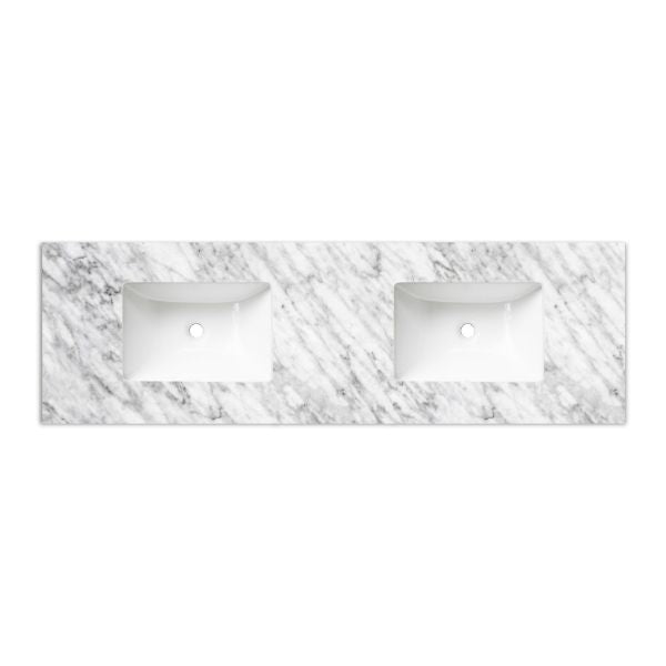 Otti Laguna Mk II Wall Hung Vanity in Matte White with Undermount Basin