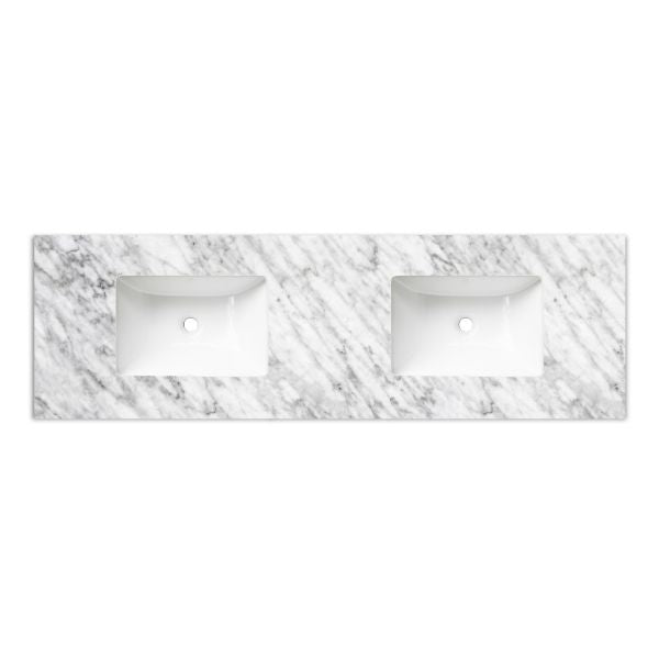 Otti Laguna Mk II Wall Hung Vanity in Matte White with Undermount Basin