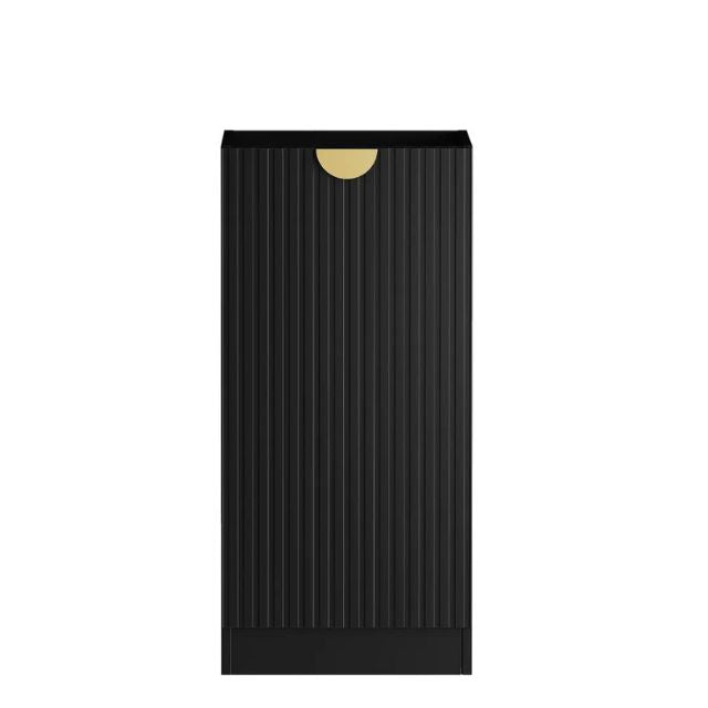 Otti Marlo 1715mm Fluted Laundry Set C - Black