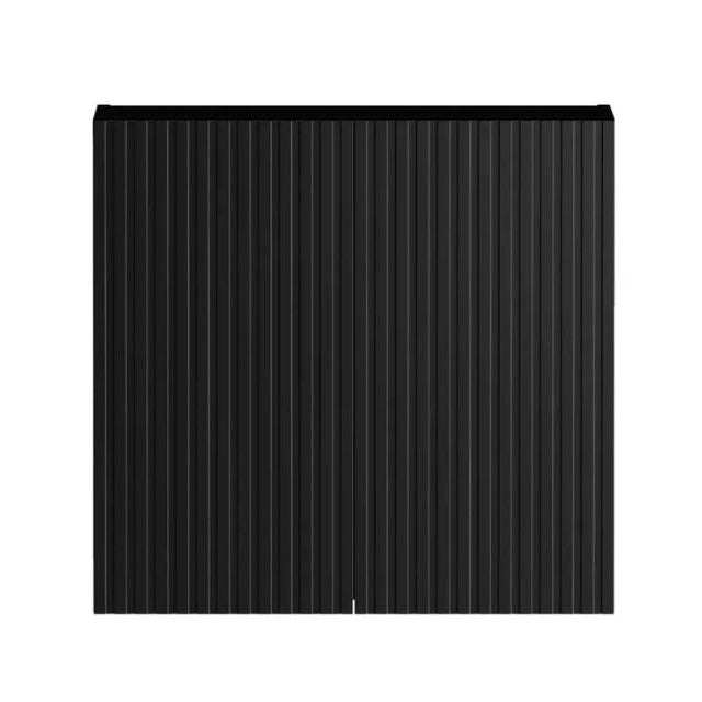 Otti Marlo 1715mm Fluted Laundry Set C - Black