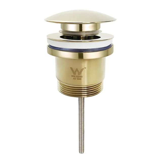 Otti Universal Mushroom 32mm Pop Up Waste - Brushed Gold