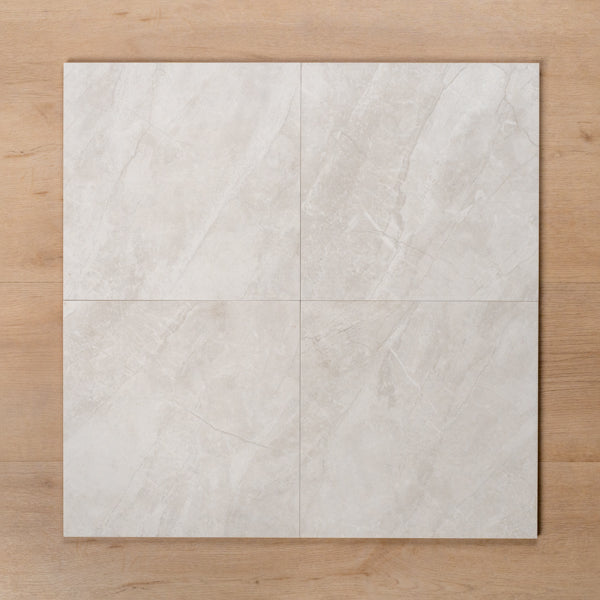 Paradise Stone Matt Rectified Ceramic Tile 300x300mm Straight Pattern - The Blue Space