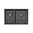 Phoenix 4000 Series 1-3/4 Right Hand Bowl Sink 683 x 446mm Brushed Black 310-5102-16 - The Blue Space