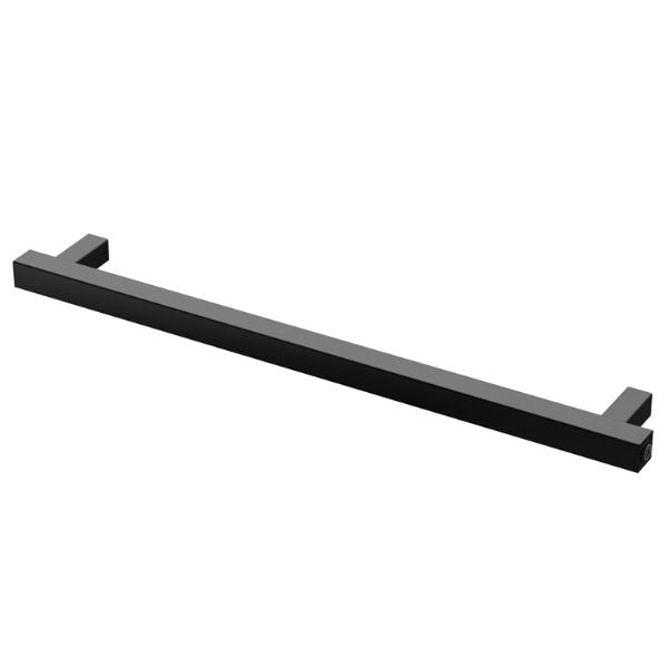 Phoenix Heated Towel Rail Square 800mm - Matte Black