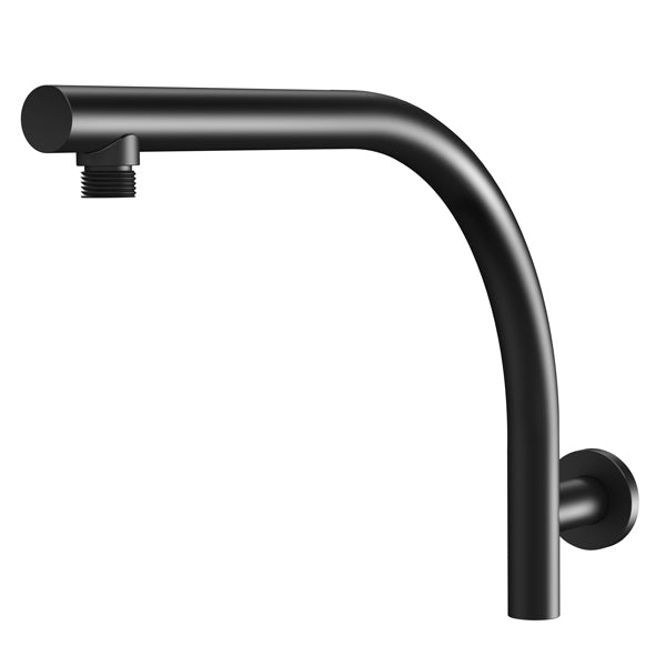 Phoenix Rush Shower Arm Only - Matte Black - The Blue Space