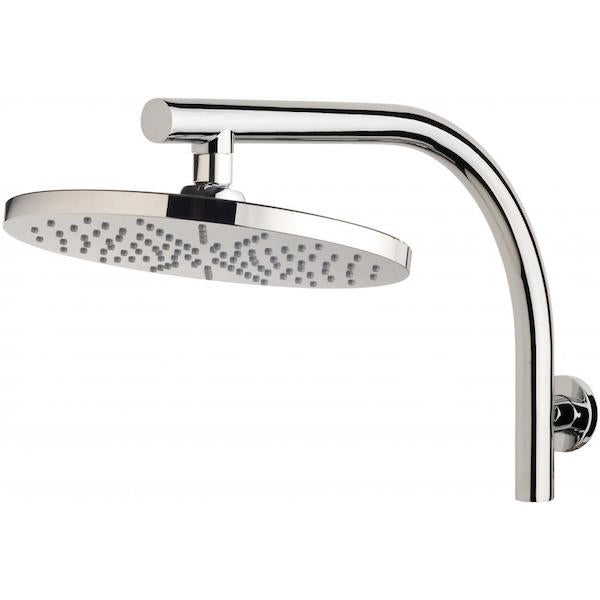 Phoenix Vivid Curved Shower Arm & 230mm Round Rose