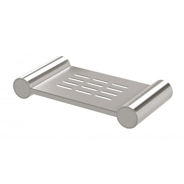 Phoenix Vivid Slimline Soap Dish - Brushed Nickel - The Blue Space