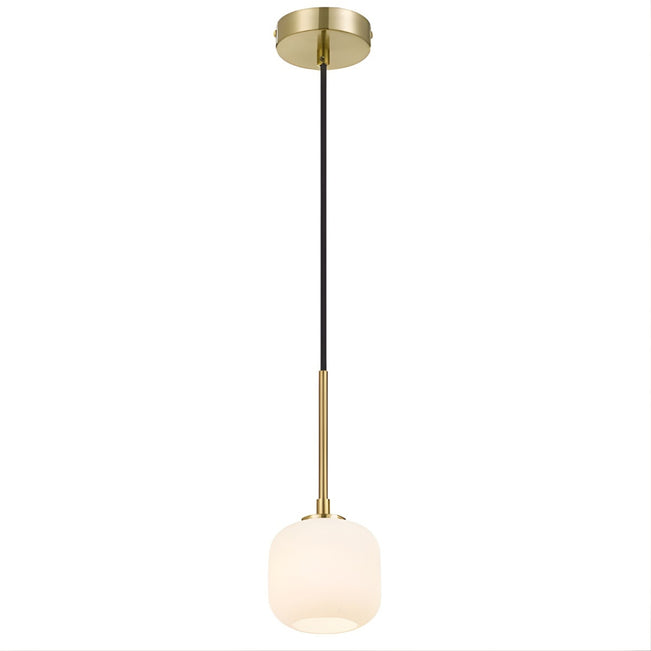 Telbix Bobo G9 1 Light Pendant Antique Gold | The Blue Space