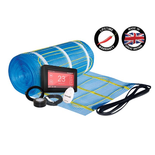 Thermogroup Underfloor Heating 150W/m² Dual Controller Kit