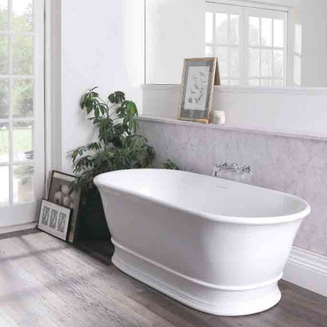 Turner Hastings Cambridge 156 TitanCast Bath - Gloss White