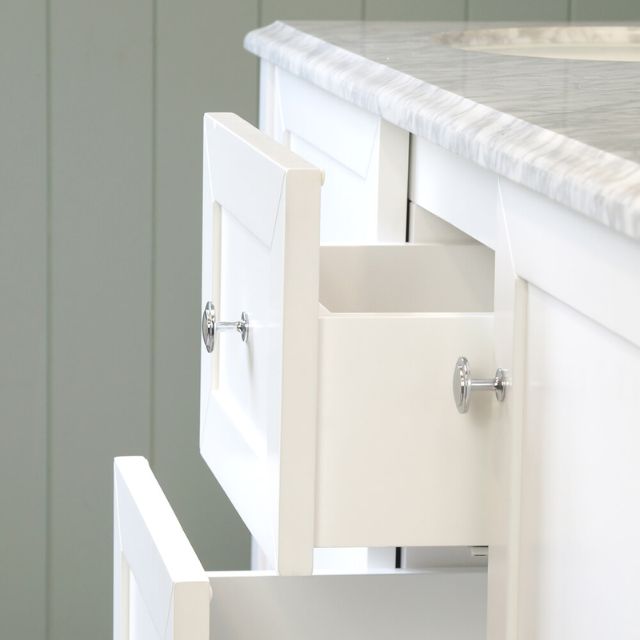 Turner Hastings Coventry 150x56 Double Vanity with marble top