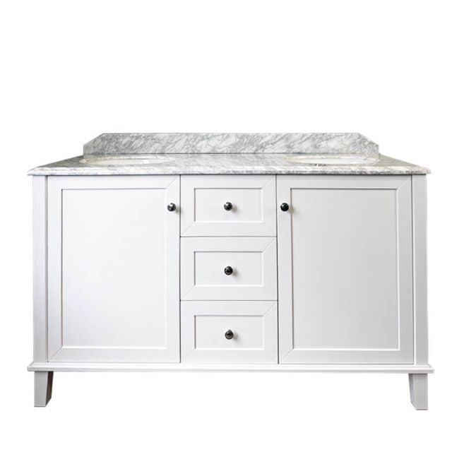 Turner Hastings Coventry 150x56 Double Vanity with marble top
