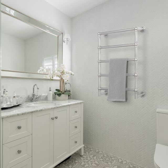 Turner Hastings Mayer Liquid-Filled Heated Towel Rail - Chrome