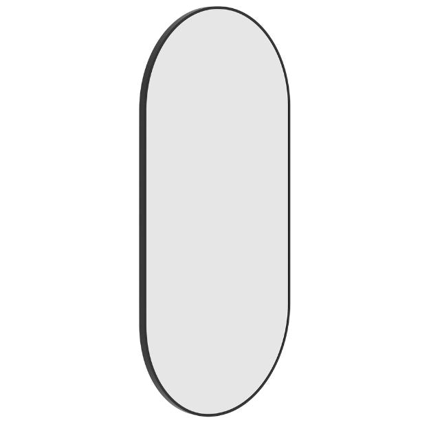 Thermogroup Pill Black Framed Mirror