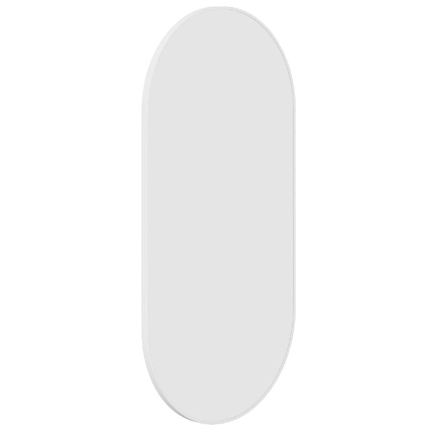 Thermogroup Pill White Framed Mirror