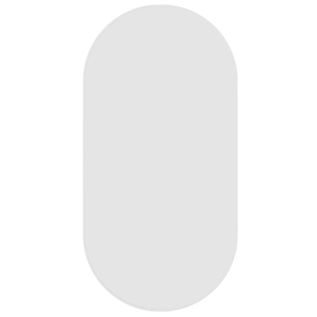 Thermogroup Pill White Framed Mirror