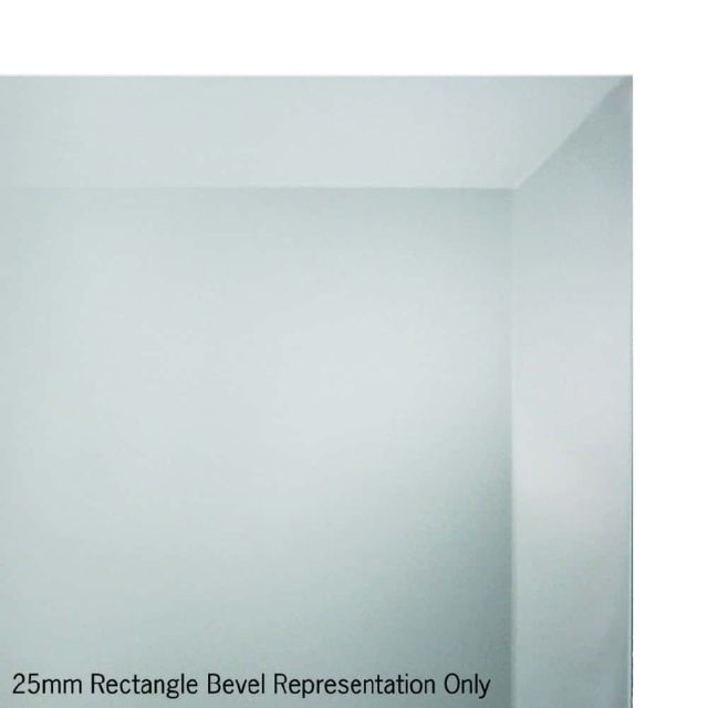 Thermogroup Rectangle 25mm Bevel Edge Mirror