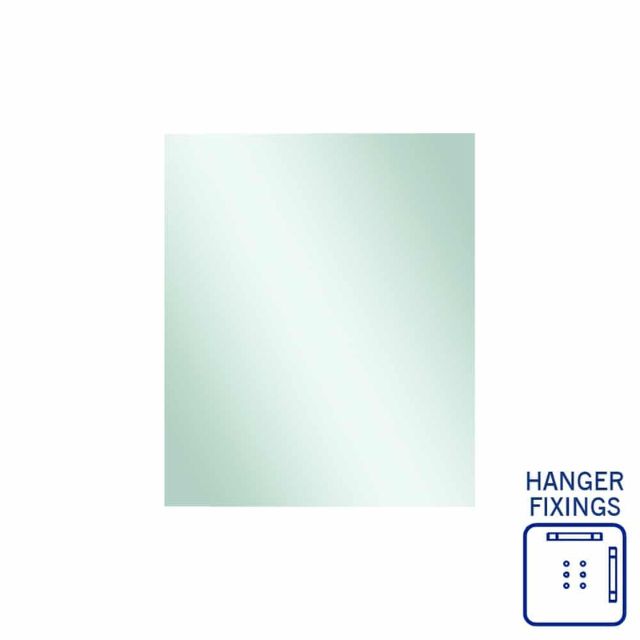 Thermogroup Rectangle Polished Edge Mirror 900x750mm