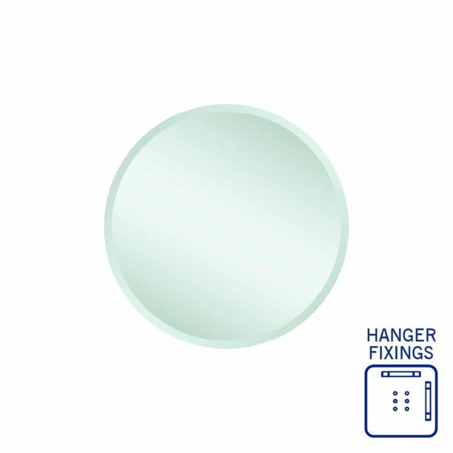 Thermogroup Round 18mm Bevel Edge Mirror 500mm