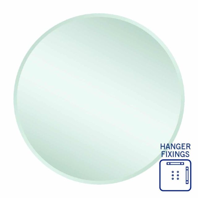Thermogroup Round 18mm Bevel Edge Mirror 800mm