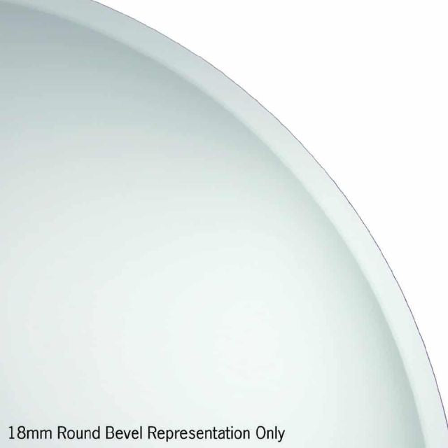 Close Thermogroup Round 18mm Bevel Edge Mirror 800mm KR8080HN - The Blue Space