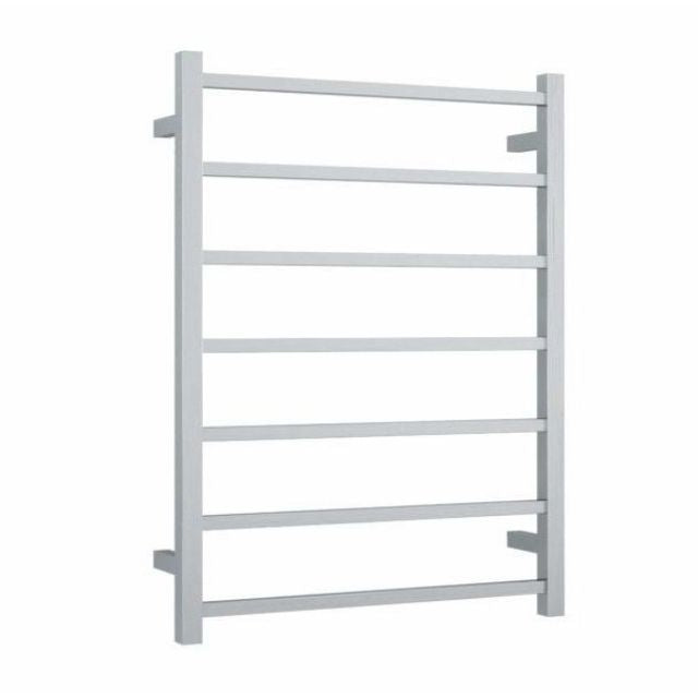 Thermogroup Thermorail Straight/Square 600x800x120mm 83Watts 7 Bars - Brushed