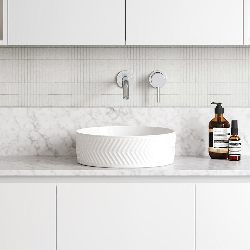 Timberline Allure Arrow White Above Counter Basin