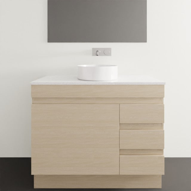 Timberline Bargo Floor Standing Vanity with Silksurface Top & Basin