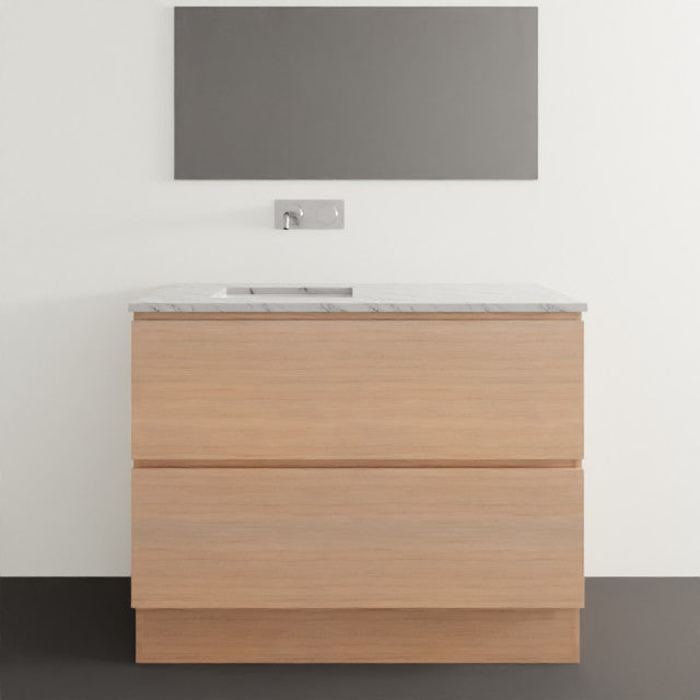 Timberline Billie Floor Standing Ensuite Vanity with SilkSurface Top and Under Counter Basin