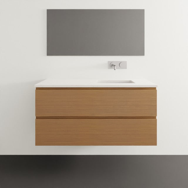 Timberline Billie Wall Hung Ensuite Vanity with SilkSurface Top and Under Counter Basin