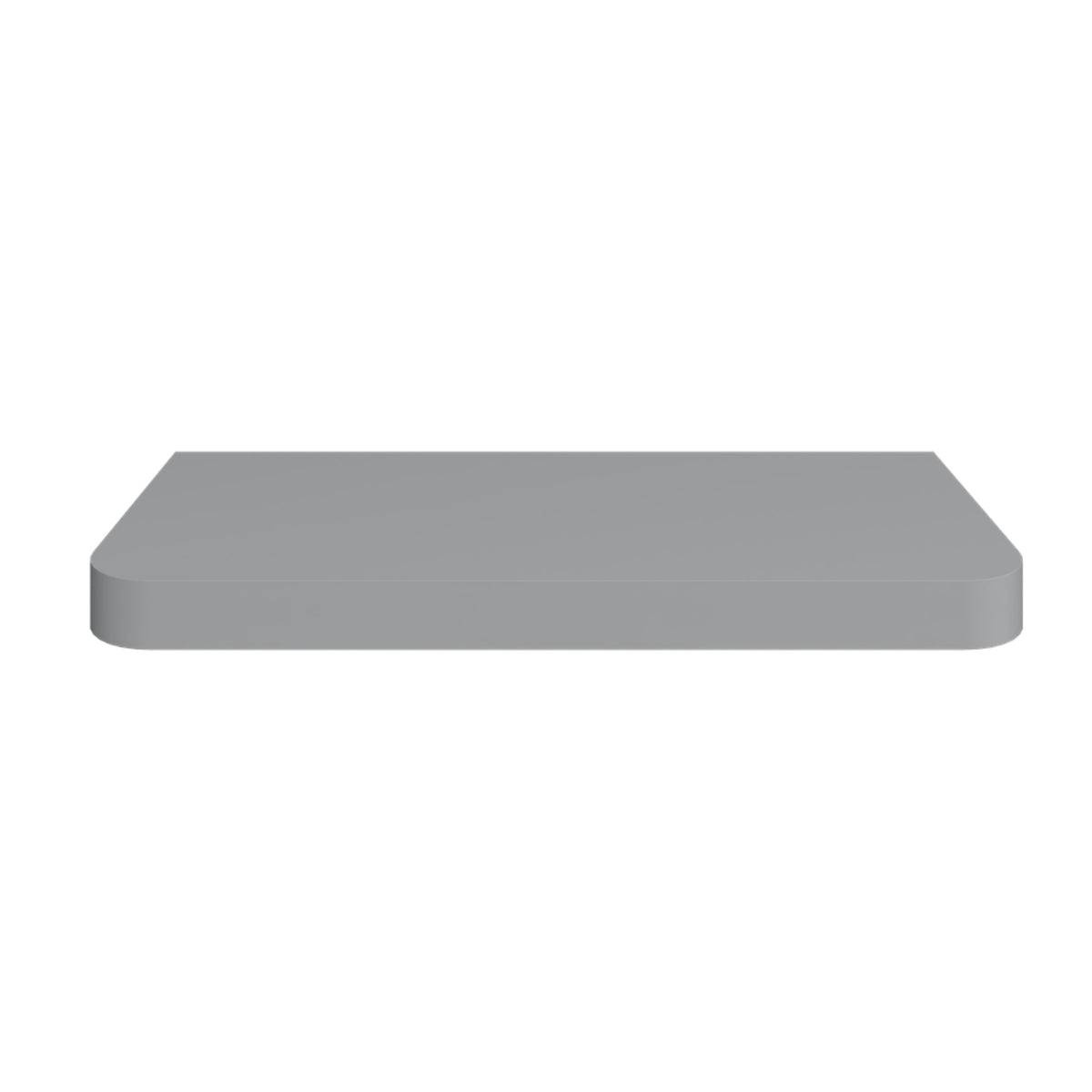 Front 3 Timberline Curved Splice Shelf 450mm SPLC-S-450 - The Blue Space
